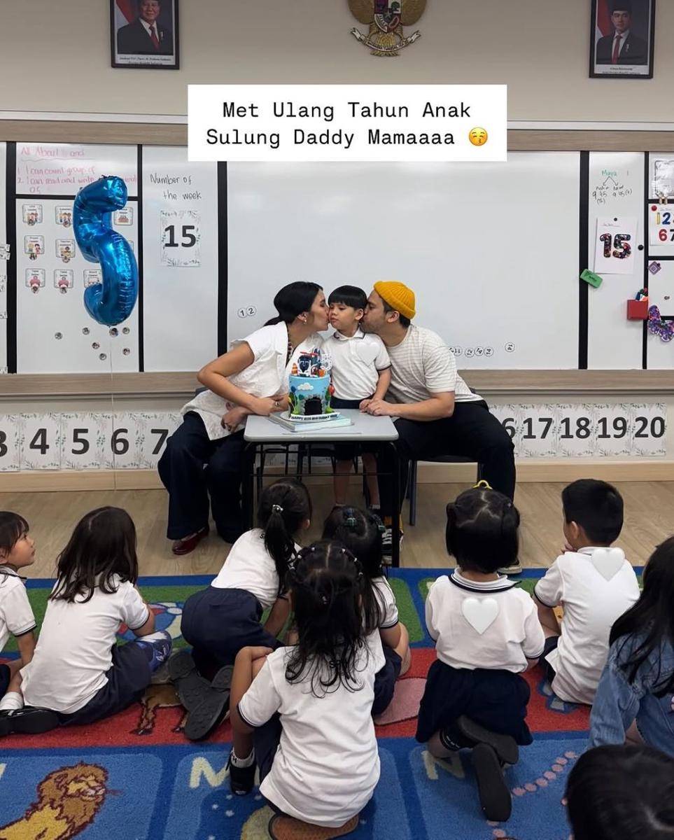 potret perayaan ulang tahun anak artis (instagram.com/achasinaga)