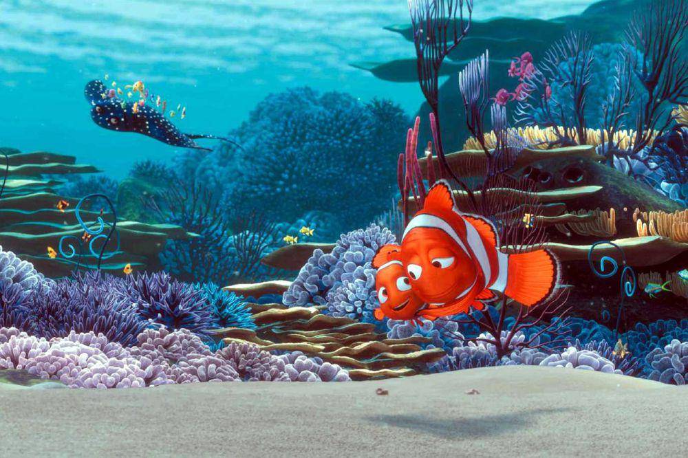 cuplikan adegan dalam film animasi Finding Nemo (dok. Pixar Animation Studios/Finding Nemo)