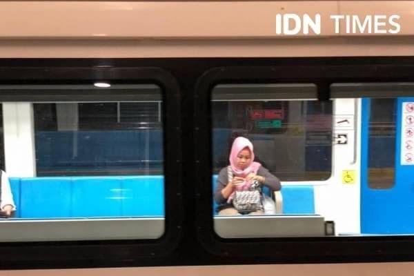 LRT Sumsel Catat 200 Ribu Penumpang Selama Libur Lebaran