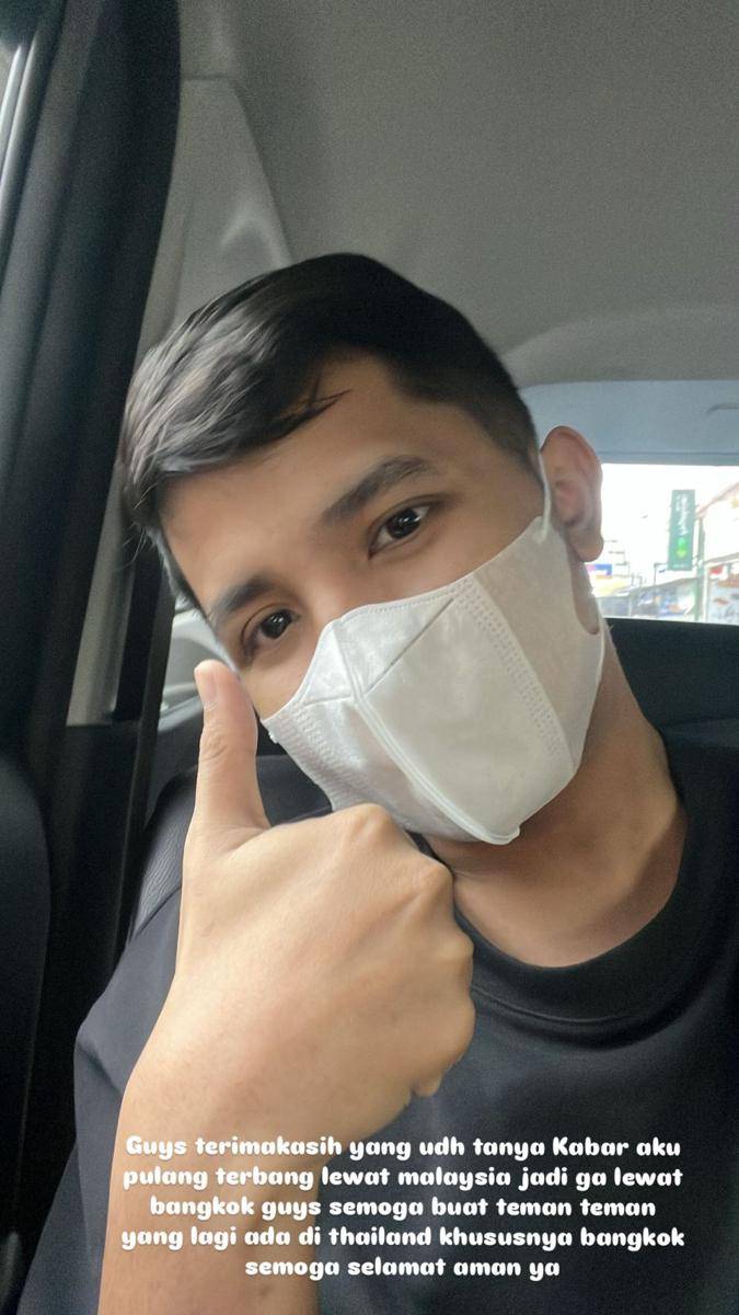 Jirayut mudik ke Thailand (Instagram.com/jirayutdaa4official)