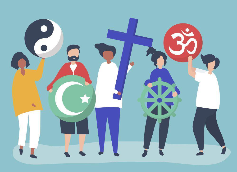 Toleransi antar umat beragama, (Freepik).