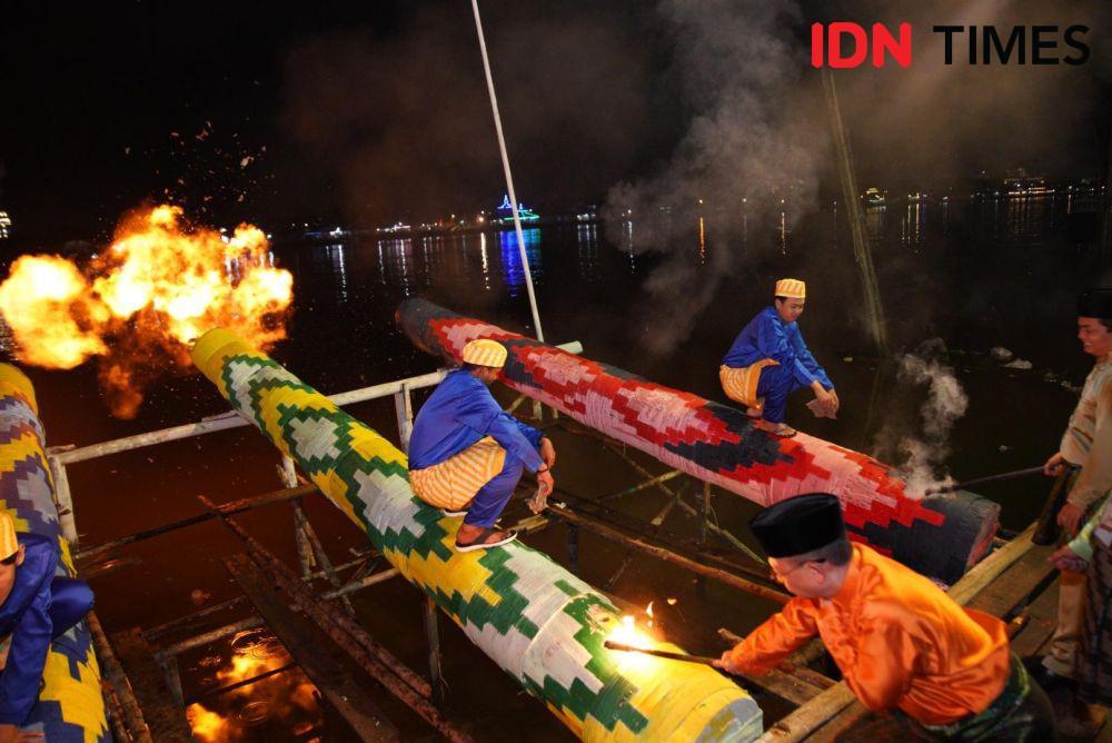 37 Kelompok Meriam Karbit Siap Getarkan Pontianak Malam Lebaran