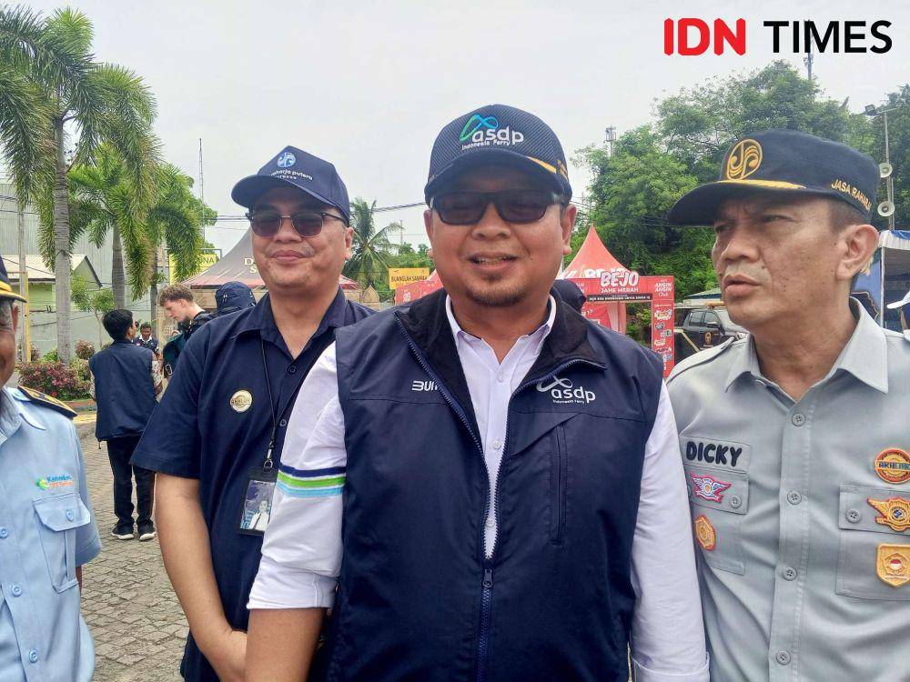 General Manager PT ASDP Cabang Lembar Lombok Barat Agus Djoko Triyanto. (IDN Times/Muhammad Nasir)