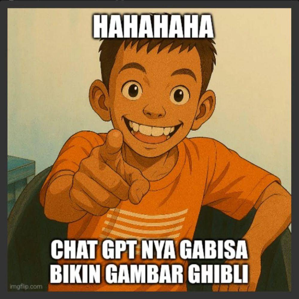 meme tren Ghibli (instagram.com/_drakjoke)