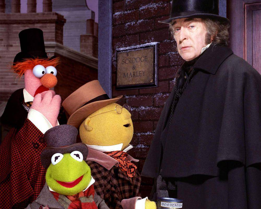 Michael Caine di film The Muppet Christmas Carol (dok. Walt Disney/The Muppet Christmas Carol)