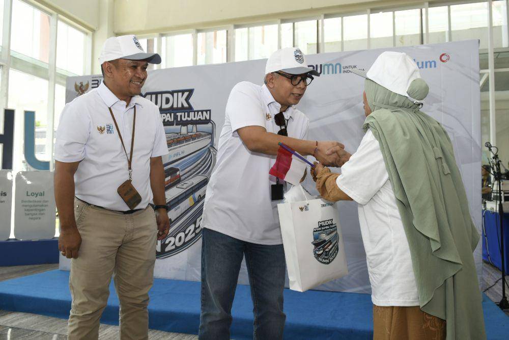 INALUM kembali berpartisipasi dalam program Mudik Gratis Bersama BUMN 2025 dengan tema “Mudik Aman Sampai Tujuan”. Kegiatan ini merupakan wujud nyata komitmen INALUM dalam memberikan manfaat langsung bagi masyarakat, khususnya di wilayah Kabupaten Batu Bara dan sekitarnya. (Dok. inalum)