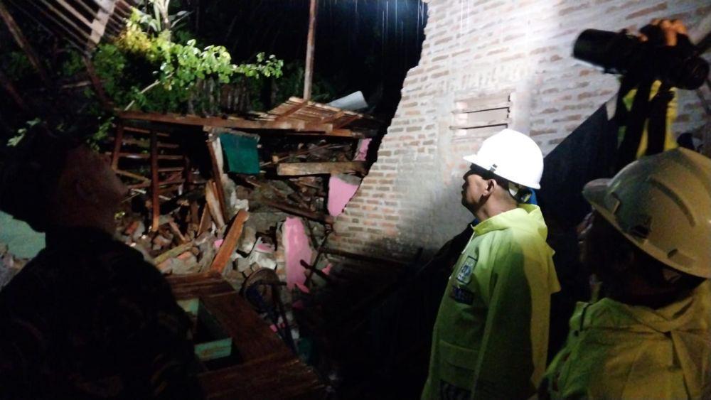 2 Rumah di Piyungan Bantul Rusak Tertimpa Tanah Longsor