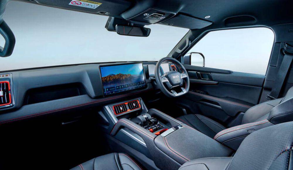 Ilustrasi Interior Mobil BYD Shark 6 PHEV (bydautomotive.com.au)