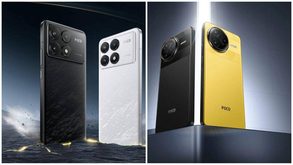 POCO F6 Pro (kiri) dan POCO F7 Ultra (kanan) (po.co)
