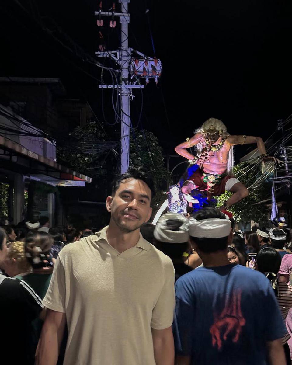 Darius Sinathrya di Bali (instagram.com/darius_sinathrya)
