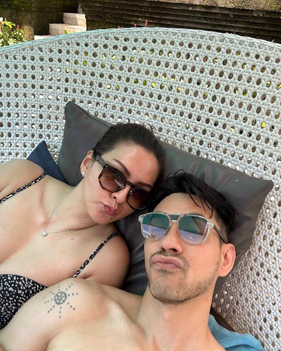 Darius Sinathrya dan keluarga di Bali (instagram.com/darius_sinathrya)