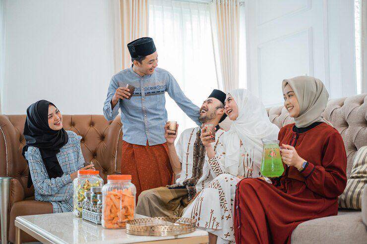 Ilustrasi hidangan lebaran (freepik.com/EyeEm)