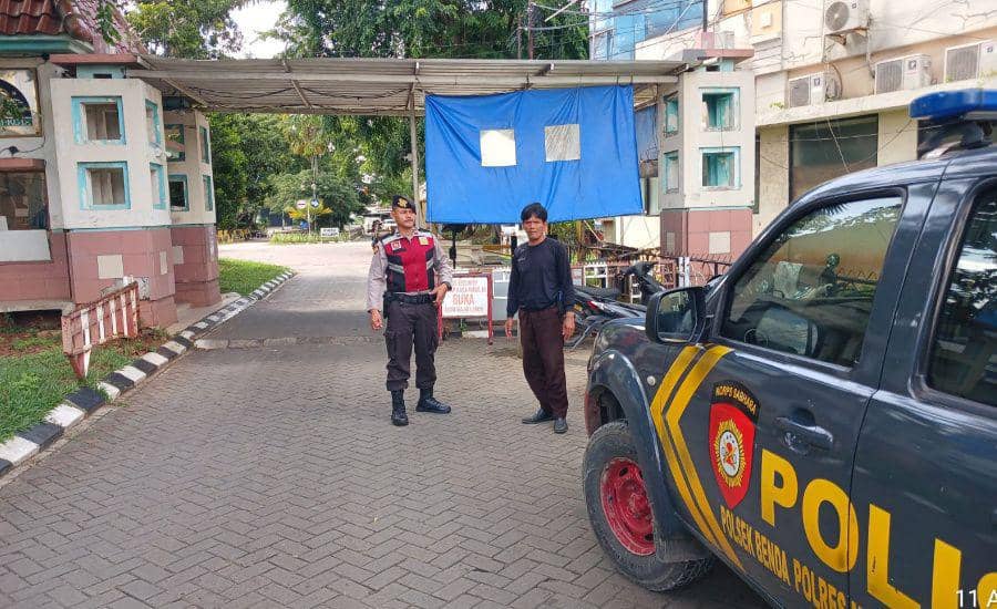 Polisi Patroli Rumah Kosong Ditinggal Mudik di Tangerang