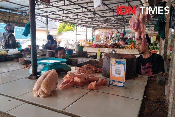 Harga Sembako Palembang H-1 Idul Fitri 2025, Santan Laris Manis