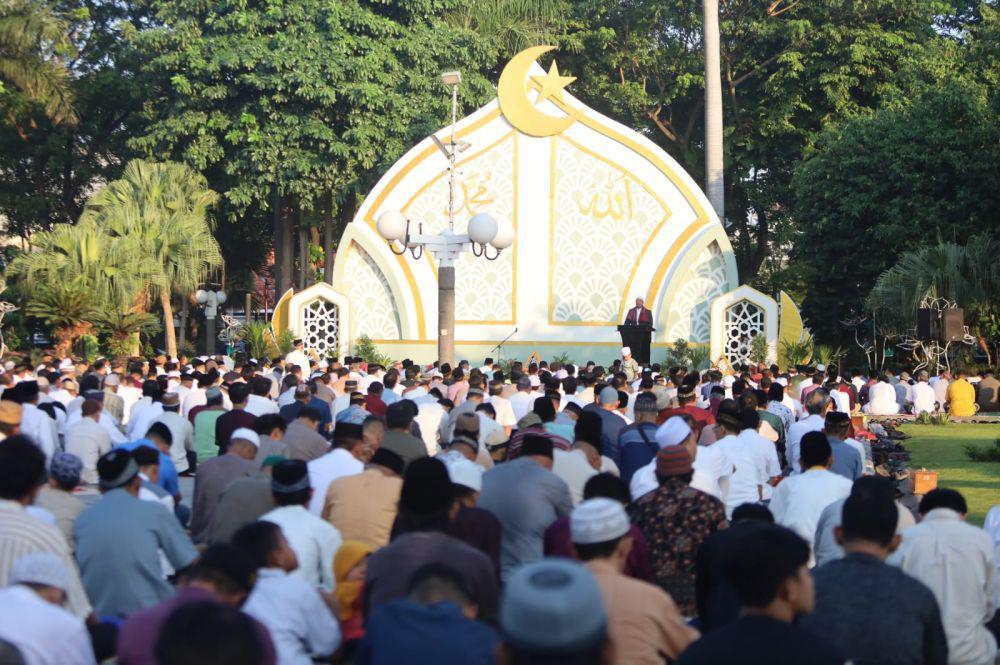 BMKG Prakirakan Cuaca Saat Salat Idul Fitri di Jabar Cerah Berawan
