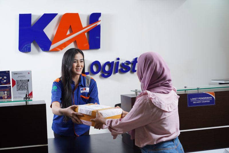 Pengiriman Barang di KAI Logistik