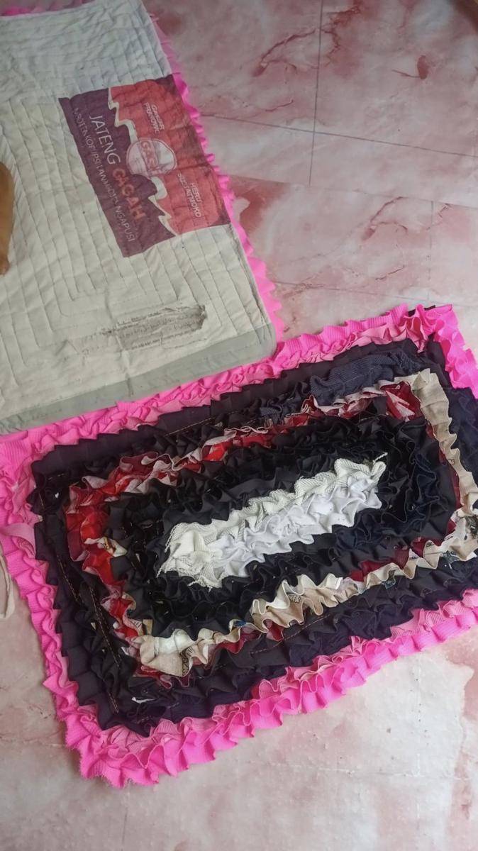 Keset yang diduga terdapat penggalan ayat Al Quran di Bolsel, Sulawesi Utara. IDNTimes/Istimewa