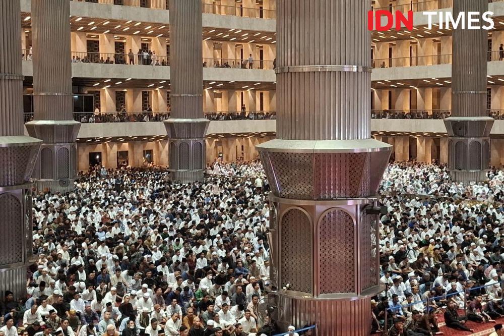 Salat Idul Fitri, Prabowo-Gibran Tiba di Masjid Istiqlal