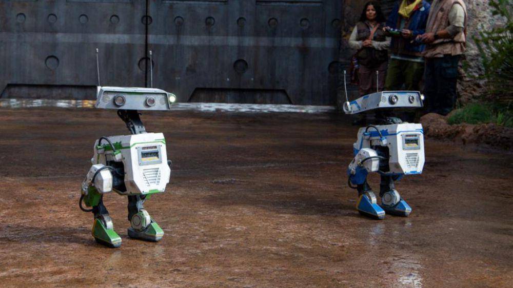 Foto dua robot di taman bermain (sumber: DapsMagic)