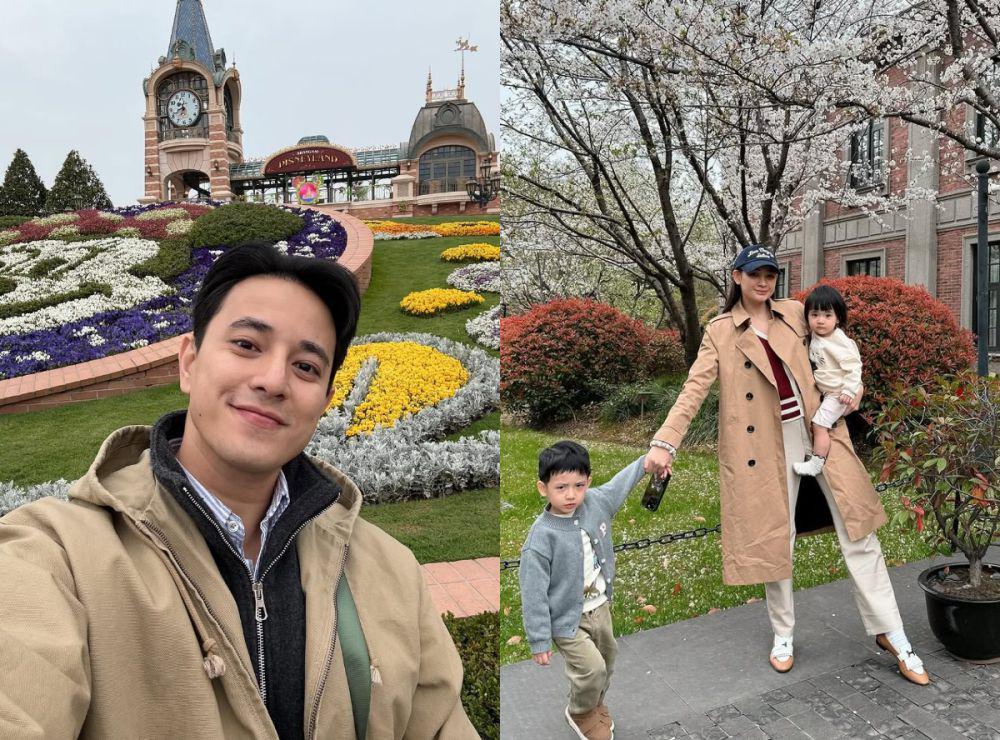 7 Potret Billy Davidson Nikmati Libur Lebaran 2025 di Shanghai