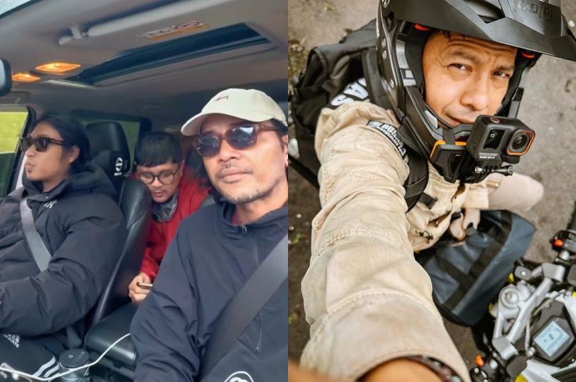 10 Potret Artis Mudik Lebaran 2025, Ariel NOAH Naik Motor!