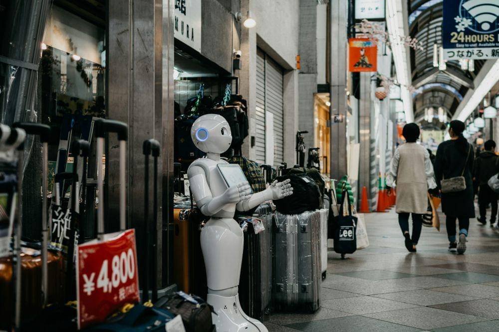 ilustrasi robot ai (unsplash.com/Lukas)