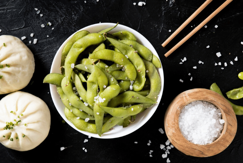 ilustrasi edamame panggang (freepik.com/freepik)