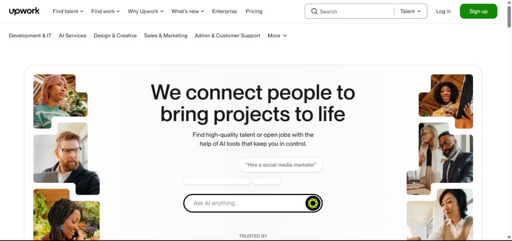 Upwork (tangkap layar / upwork.com)