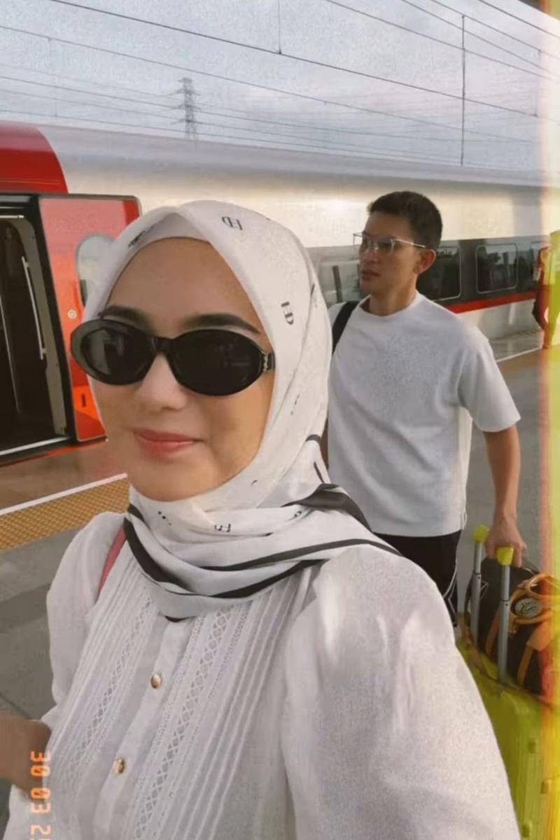Artis mudik Lebaran 2025 (Instagram.com/citraciki)