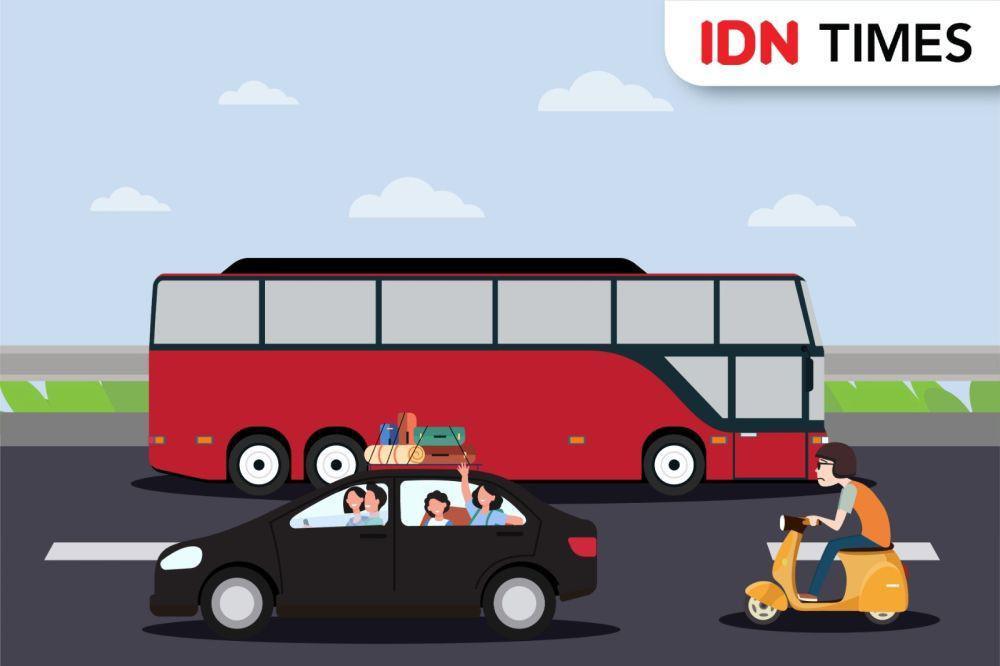 Suara Helm Aneh saat Mudik Lebaran ke Bandung