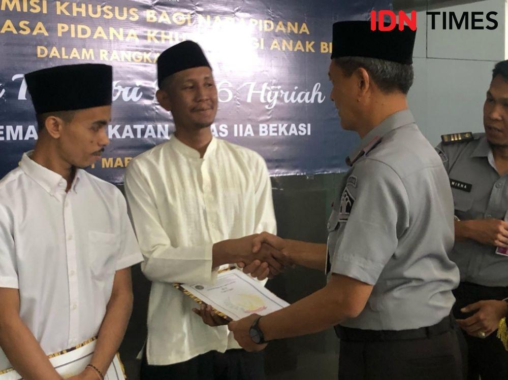 1.125 Warga Binaan Lapas Bekasi Dapat Remisi Hari Raya Idul Fitri