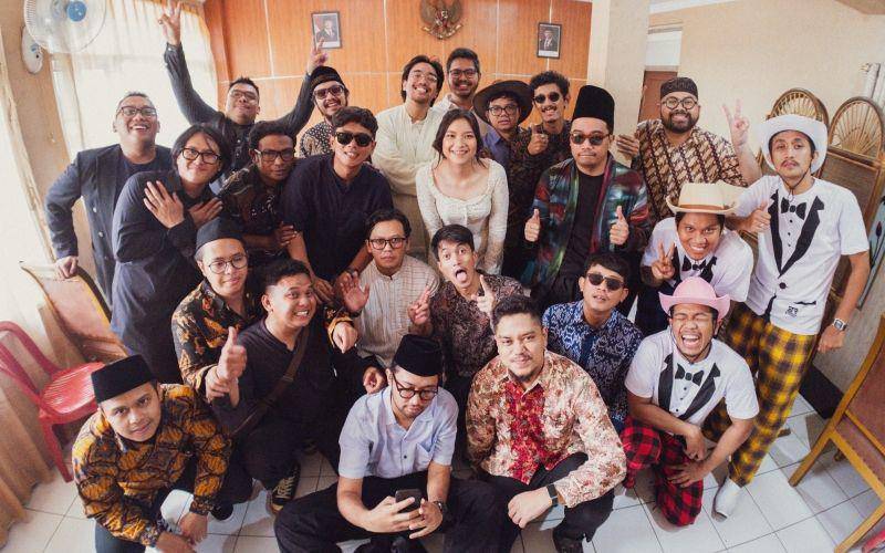 gaya Danilla Riyadi saat Akad Nikah (instagram.com/danillariyadi)