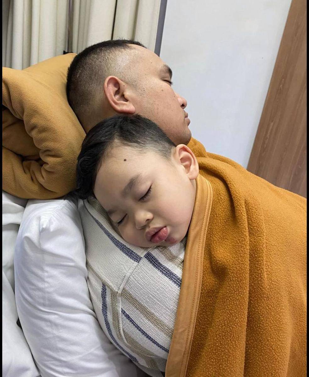Anak Gilang Dirga dioperasi (Instagram.com/adieztyfersa)