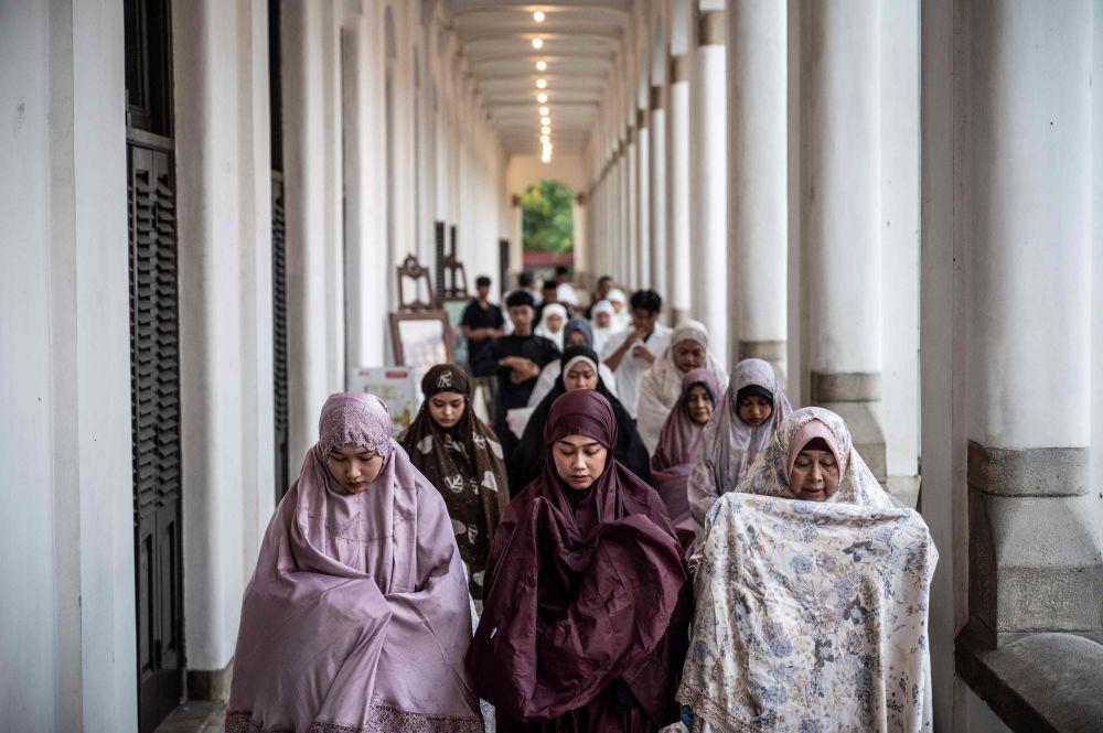 Salat Idul Fitri Pertama di Lawang Sewu Semarang Hilangkan Kesan Horor
