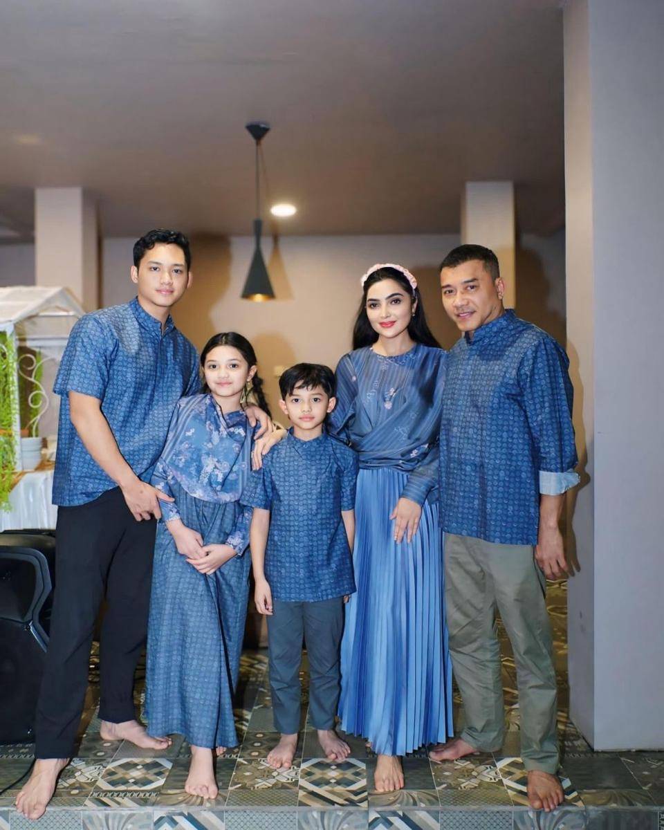 gaya Lebaran keluarga artis (instagram.com/ashanty_ash)