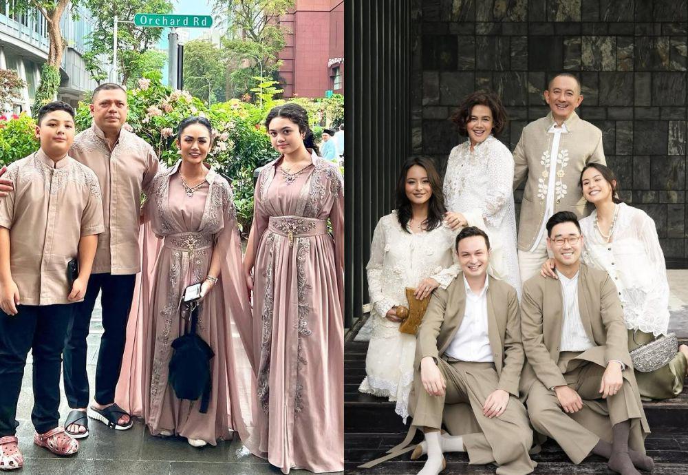 7 Potret Penyanyi Perempuan Indonesia Rayakan Lebaran 2025