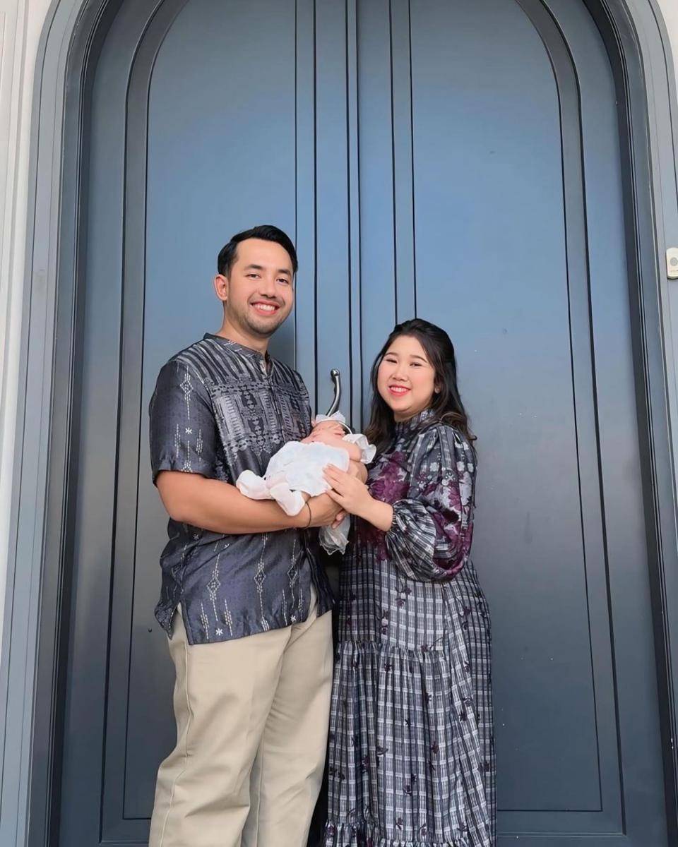 gaya Lebaran keluarga artis (instagram.com/kikysaputrii)