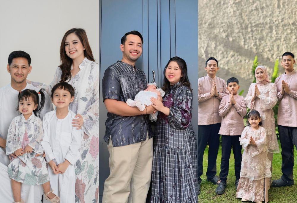 22 Gaya Lebaran 2025 ala Keluarga Artis, Kompak Seragaman!