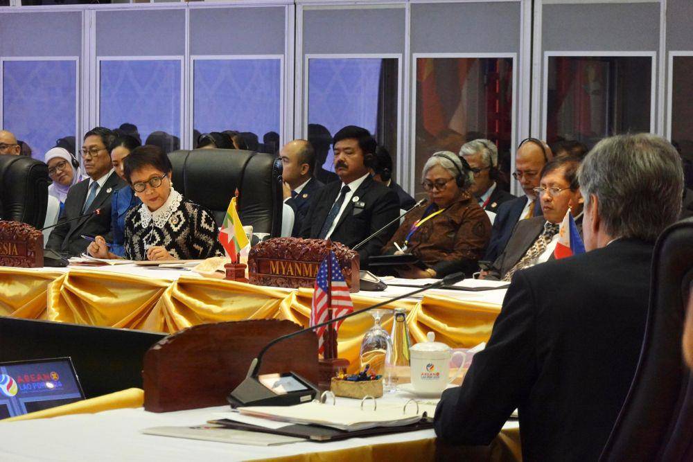 Diplomat perempuan Indonesia, Retno Marsudi. (X/@Kemlu_RI)