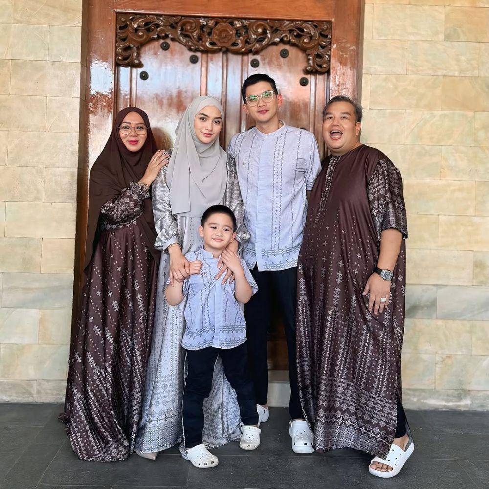 potret Lebaran keluarga Citra Kirana (instagram.com/citraciki)