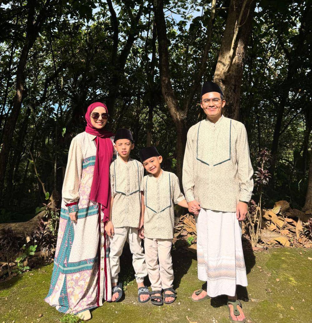 gaya Lebaran keluarga artis (instagram.com/tya_ariestya)
