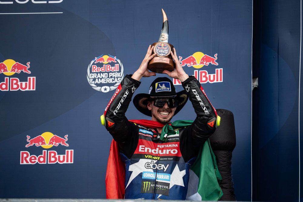 Di Giannantonio Gacor di Austin, Raih Podium MotoGP Perdana 2025
