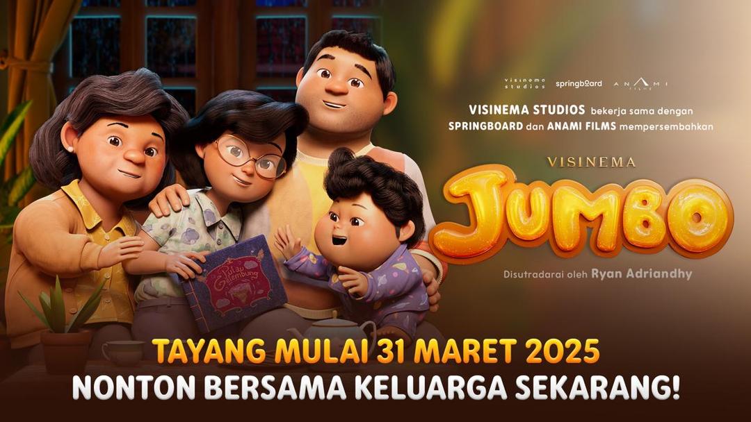 Film Animasi JUMBO Tayang 31 Maret 2025, Ini yang Harus Kamu Tahu