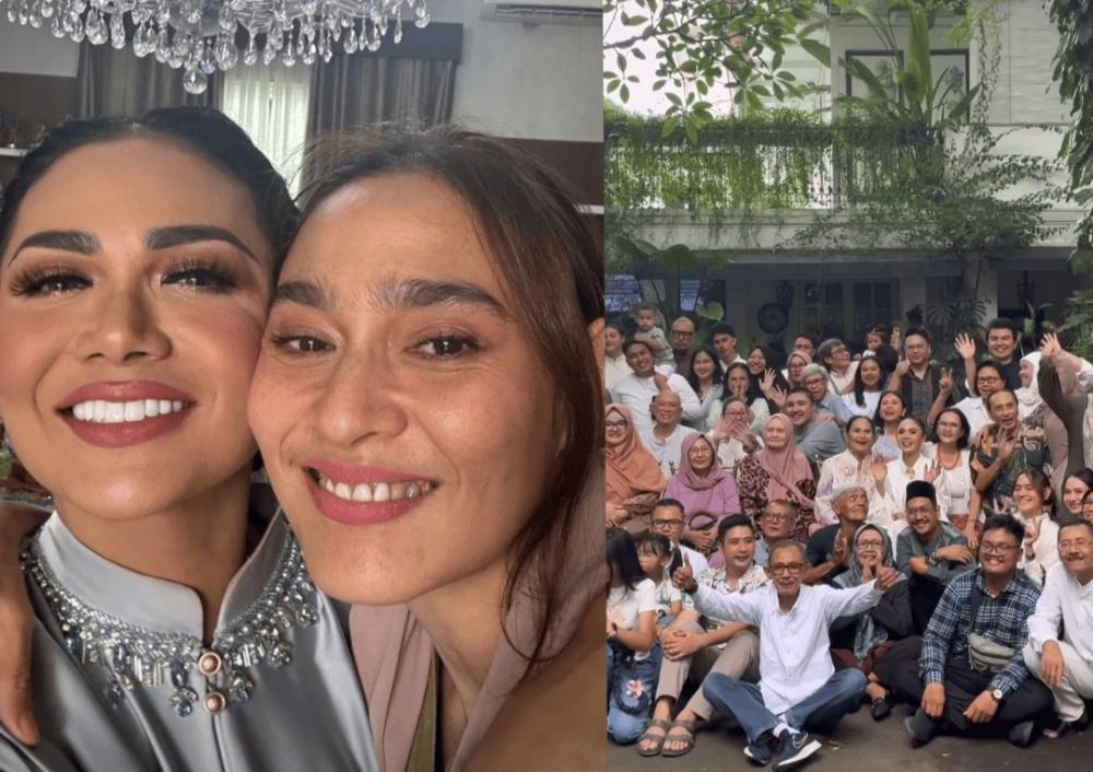 8 Potret Lebaran Sha Ine, Sepupuan sama Yuni Shara dan KD
