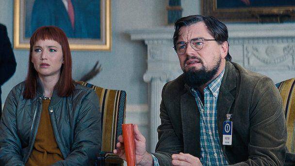 Scene di film Don't Look Up.(dok.Netflix/Don't Look Up)