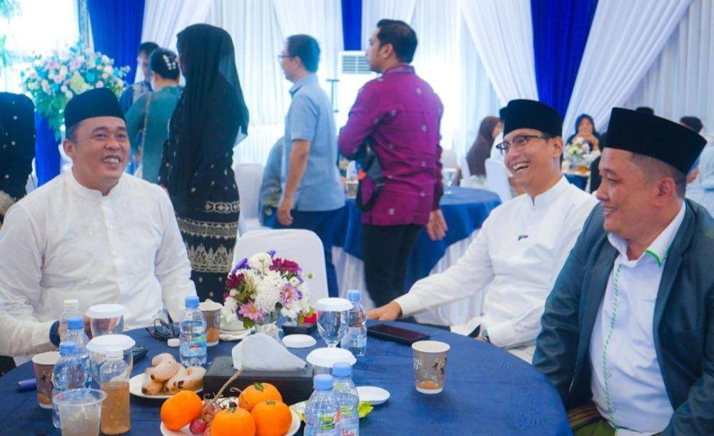 Suasana open house di Rumah Dinas Wali Kota Medan Rico Waas (Dok. Diskominfo Medan)