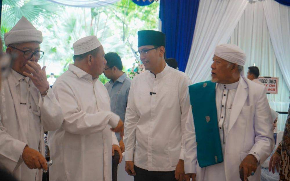 Suasana open house di Rumah Dinas Wali Kota Medan Rico Waas (Dok. Diskominfo Medan)