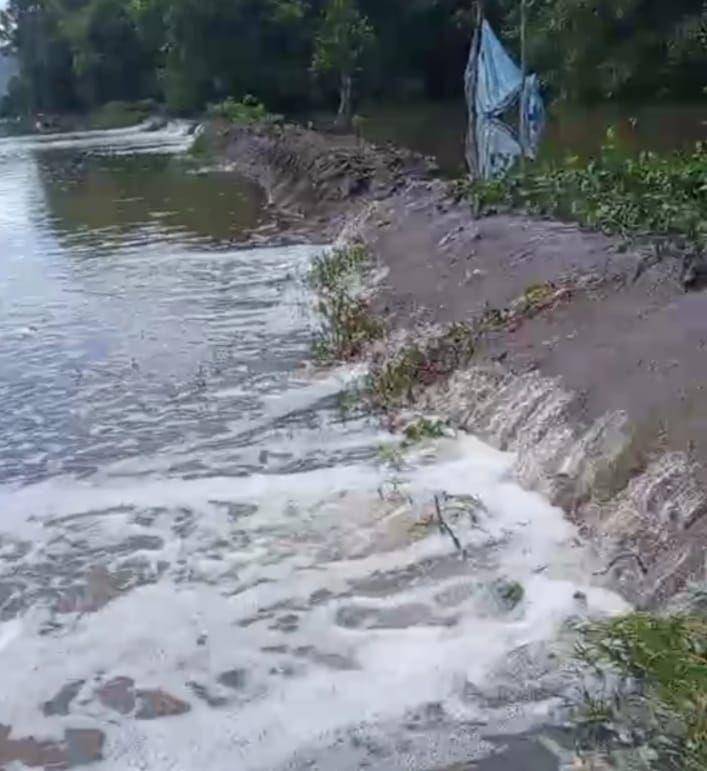 Banjir rob di pesisir Bima. (dok. BPBD NTB)