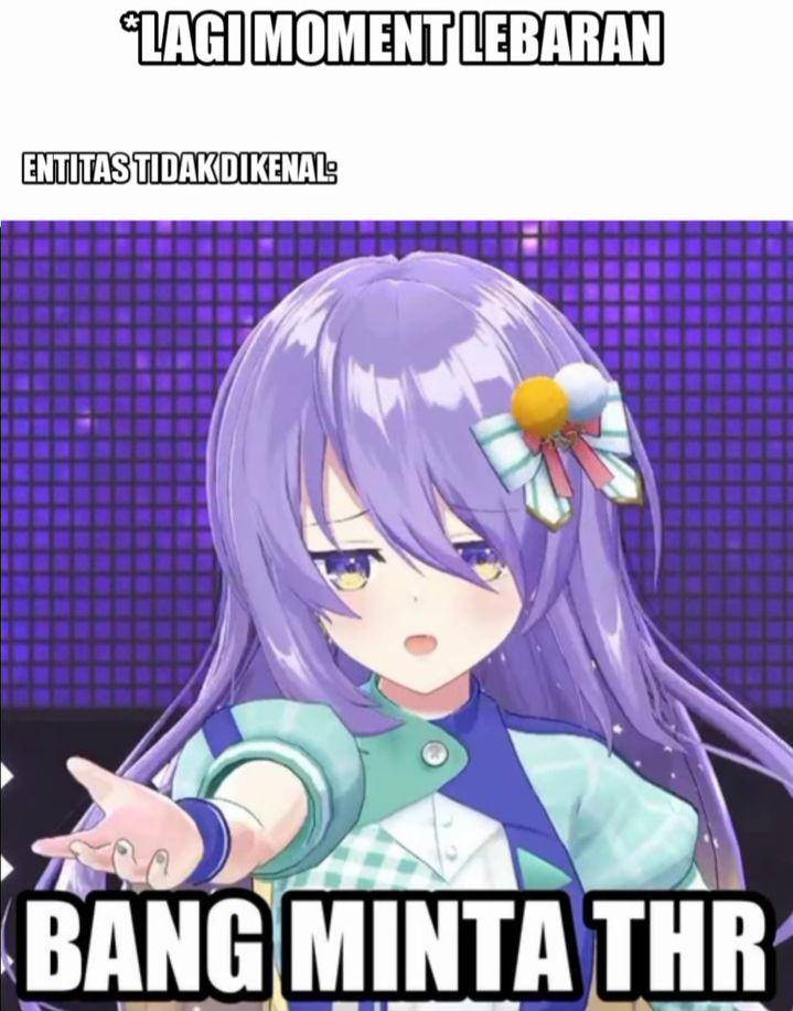meme Lebaran (instagram.com/memeanime.indonesia)