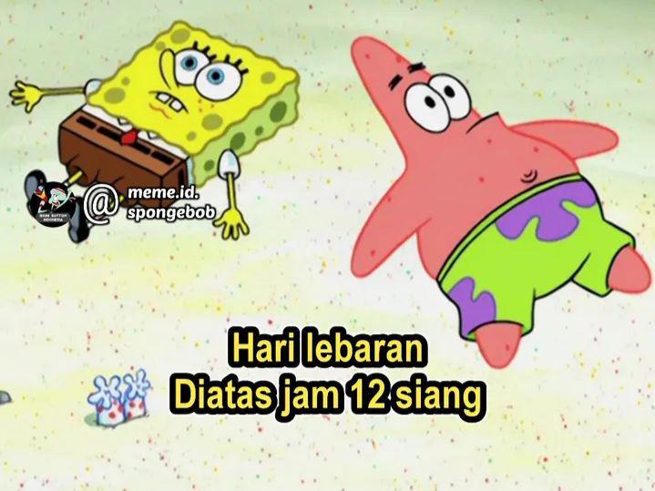 7 Meme Suasana Lebaran pas Siang Hari, Berasa Hampa dan Pengen Tidur
